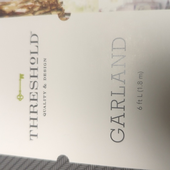 Threshold Tassel Garland 6 FT, 4 boxes 25FT Total - Picture 4 of 5